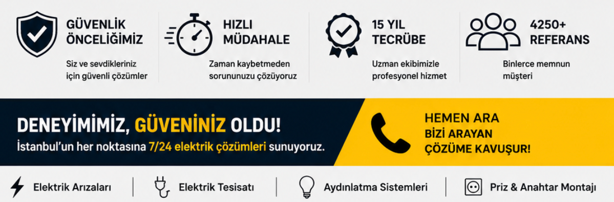 Elektrik Arıza Servisi — İstanbul Elektrik Servisi